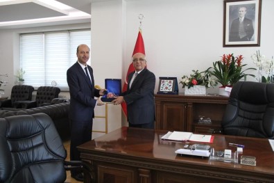 Başkan Bozkurt'tan Bölge Müdürü Yazıcıoğlu'na Hayırlı Olsun Ziyareti