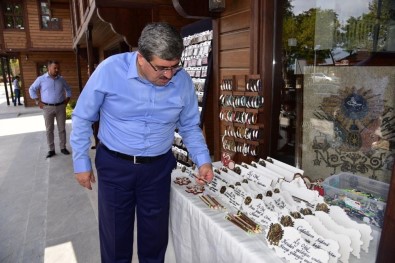 Başkan Can, Sultaneli Osmanlı Sokağı Esnafını Ziyaret Etti