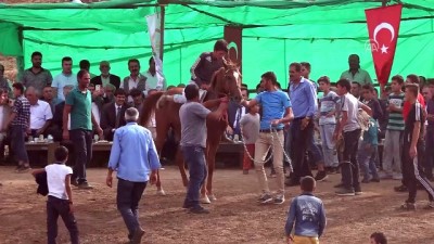 Hasköy'de Mahalli At Yarışları Yapıldı