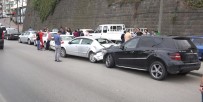 ORTAHISAR - Lüks Cip Kaza Yaptı; 9 Araç Maddi Hasar Gördü