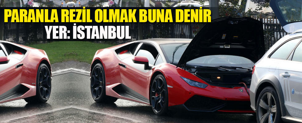 3,5 milyon liralık araç yolda kaldı