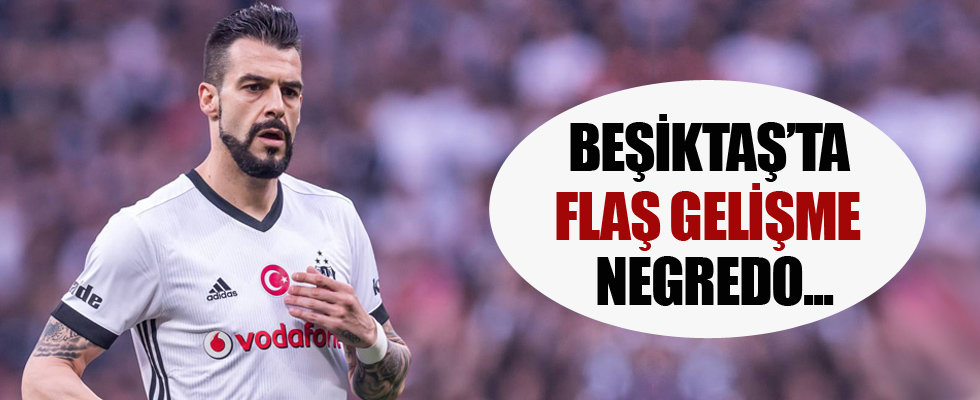 Beşiktaş'ın forveti Negredo Al Nasr'a transfer oldu
