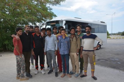 Pakistanlı Kaçakları İstanbul Diye Sinop'a Bıraktılar
