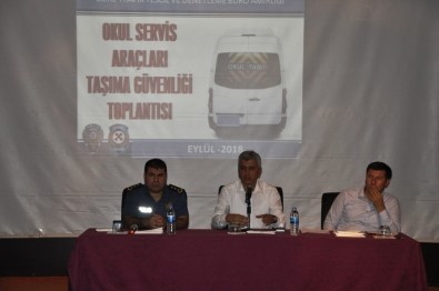 Cizre'de Eğitim Dönemi Taşıma Güvenliği Toplantısı
