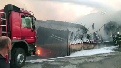 Kahramanmaraş'ta Fabrika Yangını