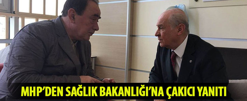 MHP’den Sağlık Bakanlığı’na Alaattin Çakıcı yanıtı