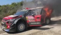 YARIŞ OTOMOBİLİ - Rally Şampiyonasında Kaza