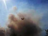 YANGıN YERI - Antalya'daki Orman Yangını Devam Ediyor