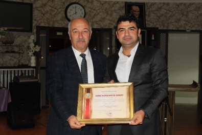 Kaymakam Doğan'a Fahri Hemşehrilik Beratı