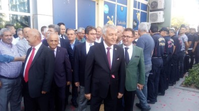 MHP'li Başkan Ve Başkan Adayı Günaydın'a Coşkulu Karşılama