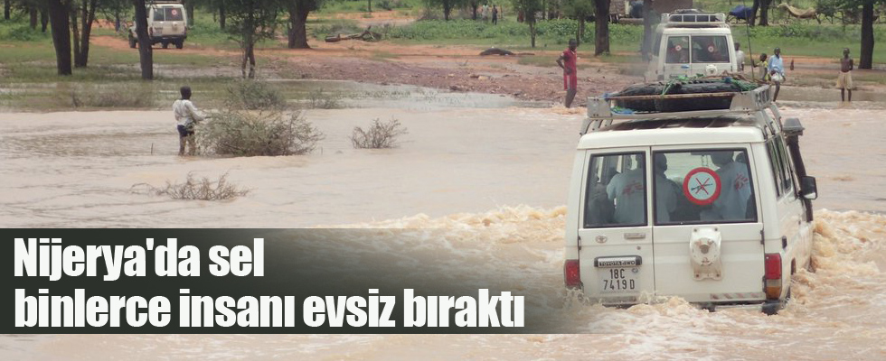 Nijerya'da seller binlerce insanı evsiz bıraktı