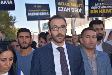 Şırnak'ta Adnan Menderes'in İdamına Tepki