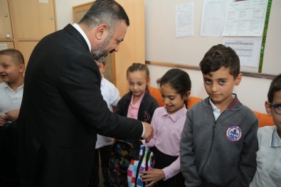 Başkan Ercan Öğrencilerin Okul Heyecanını Paylaştı