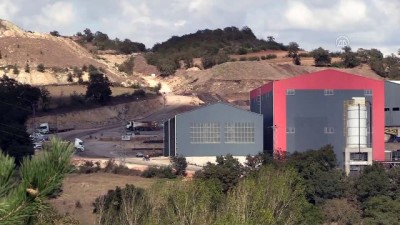 Çanakkale'de Termik Santraldeki Yangın