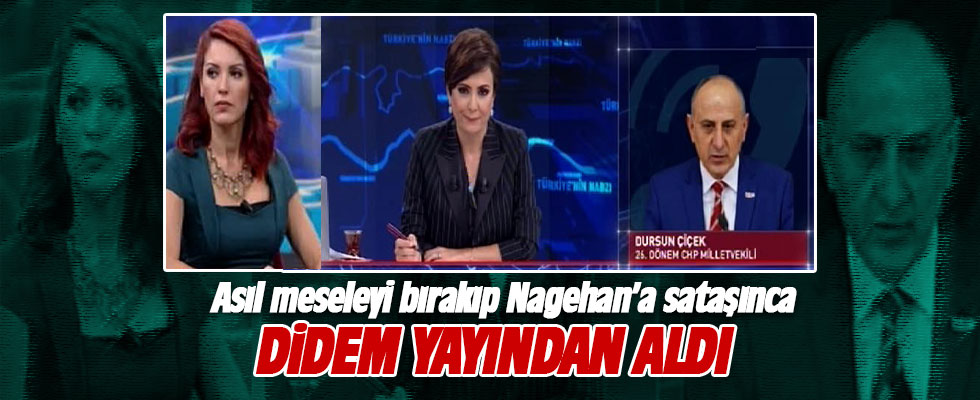 Didem Arslan Yılmaz Dursun Çiçek'i yayından aldı