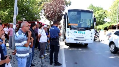 Edirne'de Minibüsün Çarptığı Kadın Yaralandı