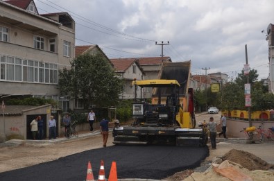 Ergene'de Oğuzhan Caddesi Asfaltlandı