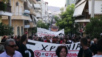 Yunanistan'da Olaylı Irkçılık Karşıtı Gösteri
