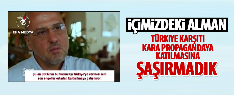 Ahmet Şık Almanlardan yana