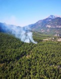 ORMAN YANGINI - Antalya'da Orman Yangını