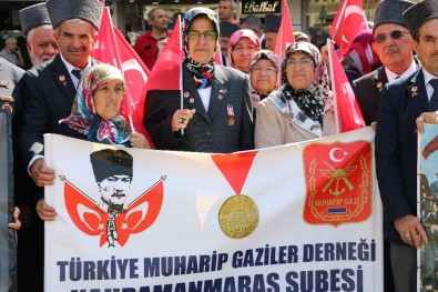 Kahramanmaraş'ta Gaziler Günü Kutlamaları
