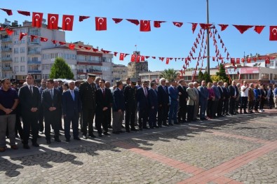 Sinop'ta Gaziler Günü Kutlandı
