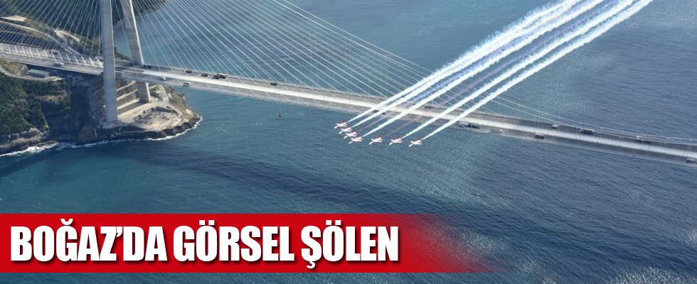 Türk Yıldızları İstanbul semalarında