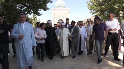 Ünlü Hadis Alimi Muhammed Avvame Özbekistan'da