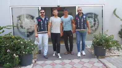 Antalya'da İş Yerinden Hırsızlık Yapan 2 Kişi Gözaltına Alındı