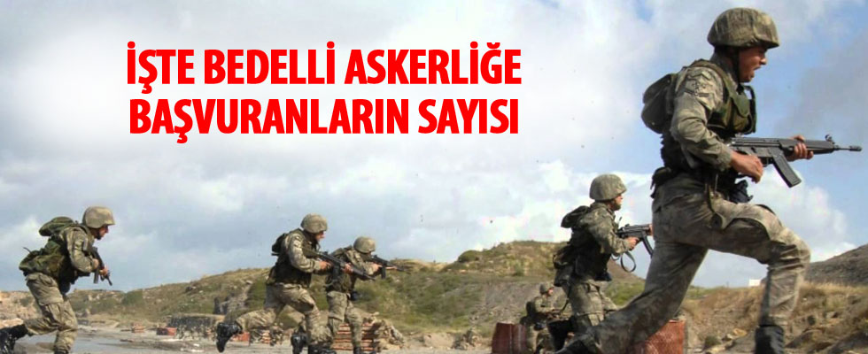 Bedelli askerliğe yoğun talep