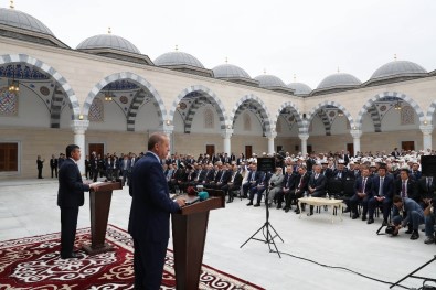 Cumhurbaşkanı Erdoğan, İmam Serahsi Camii'nin Açılışını Yaptı