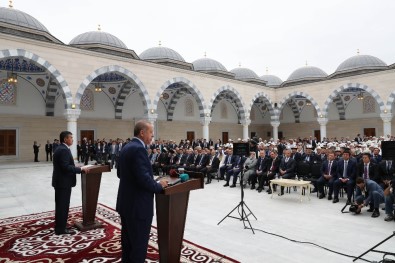 Erdoğan Kırgızistan'da Cami Açılışı Yaptı