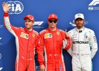 KİMİ RAİKKONEN - F1 İtalya Grand Prix'inde Gülen Hamilton