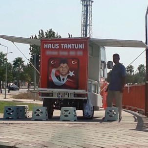 Adana'da tepki çeken görüntü