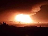 HAVA SAVUNMASI - Suriye'de El Mazze hava üssünde patlama