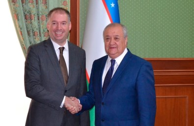 Almanya Dışişlerinden Sorumlu Devlet Bakanı Özbekistan'a Geldi