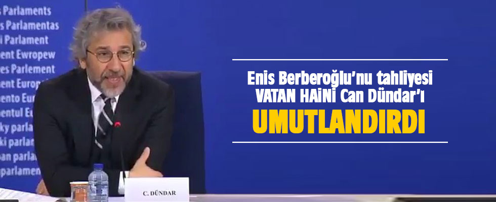 Can Dündar'ın Enis Berberoğlu sevinci