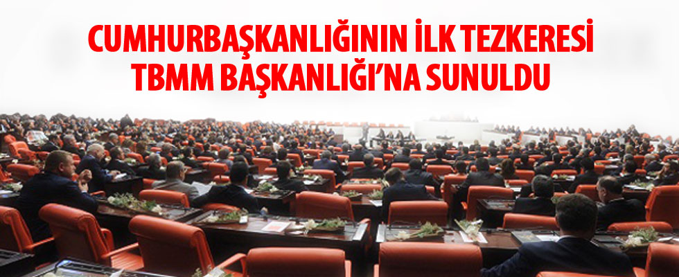 Irak-Suriye tezkeresi Meclis'te