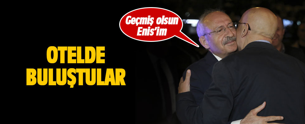Kılıçdaroğlu Enis Berberoğlu'yla buluştu