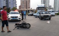 Otomobil Elektrikli Bisikletle Çarpıştı Açıklaması 1 Yaralı