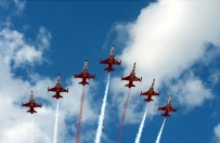 TÜRK YILDIZLARI - Türk Yıldızları TEKNOFEST'te Nefesleri Kesti