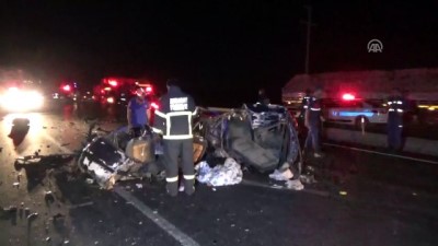 Aksaray'da Trafik Kazası Açıklaması 2 Ölü