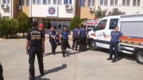 AFET BİLİNCİ - Aydın Polis Okulu'nda Tatbikat Yapıldı