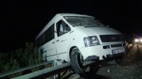 Gaziantep'te Tarım İşçilerini Taşıyan Minibüs Devrildi Açıklaması 15 Yaralı
