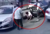 Kadın Ve Erkek Sürücülerin Zincirli Yol Verme Kavgası
