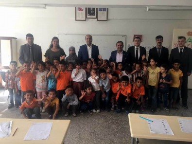 Kaymakam İle Belediye Başkanı Okulları Gezdi