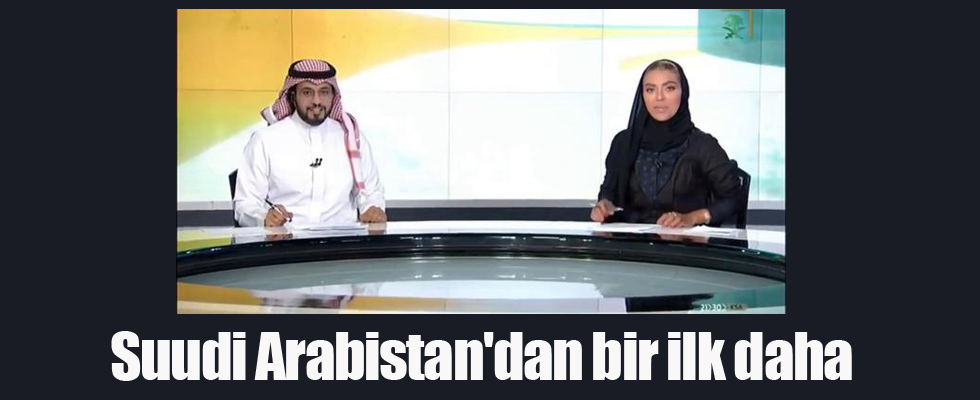 Suudi Arabistan'dan bir ilk daha