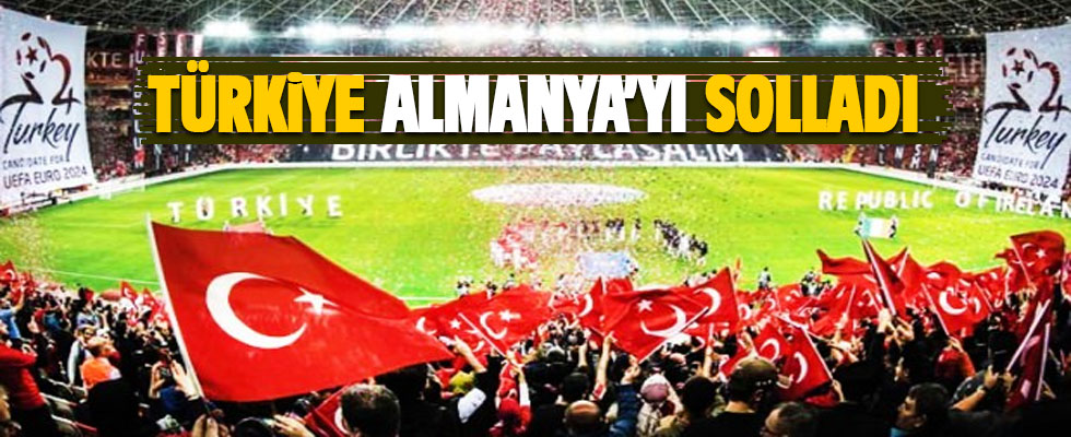 Türkiye, Almanya'ya üstünlük kurdu!