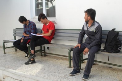 Ayvalık'ta 7 Mülteci İle Bir Organizatör Yakalandı