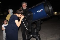Elazığ'da Vatandaşlar Gökyüzünü Gözlemledi